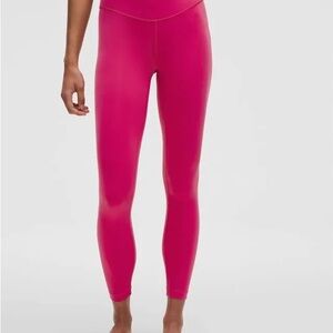 Lululemon Athletica Vibrant Pink Leggings